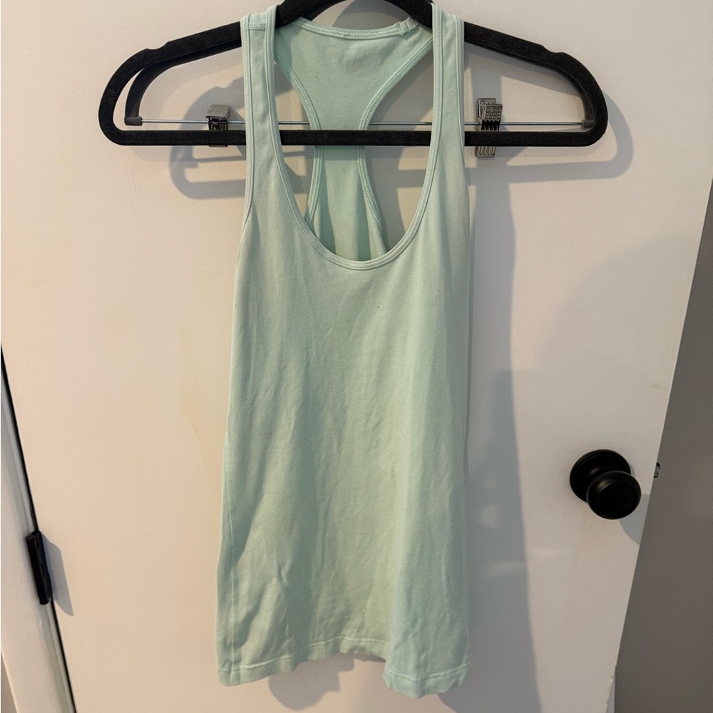 Lululemon green athletic tank